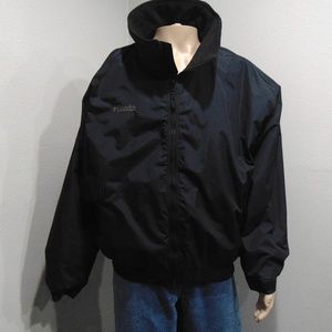 Men's XL Black Fleece Lined Columbia Coat